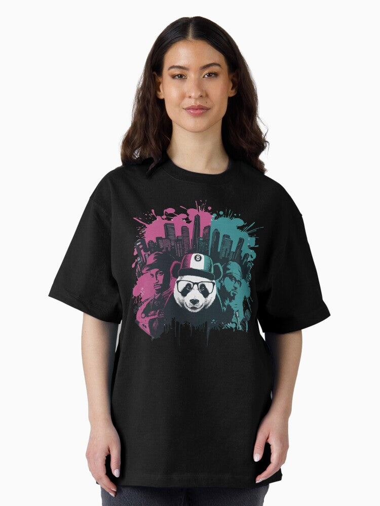 8 Ballers Panda Oversized T-Shirt