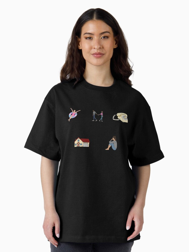 1989 Taylor Swift Vault Track Set Oversized T-Shirt