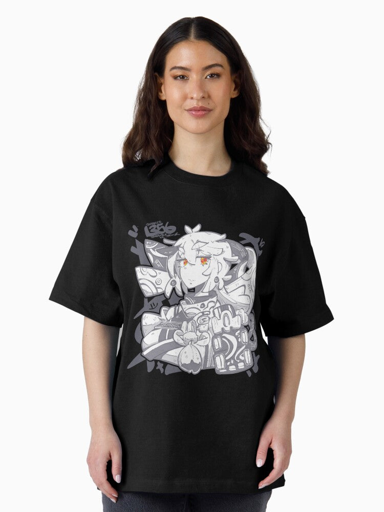 1356 - Kaedehara Kazuha Oversized T-Shirt