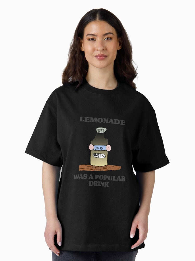 "LEMONADE WAS A POPULAR DRINK" Gang Starr Tribute Oversized T-Shirt