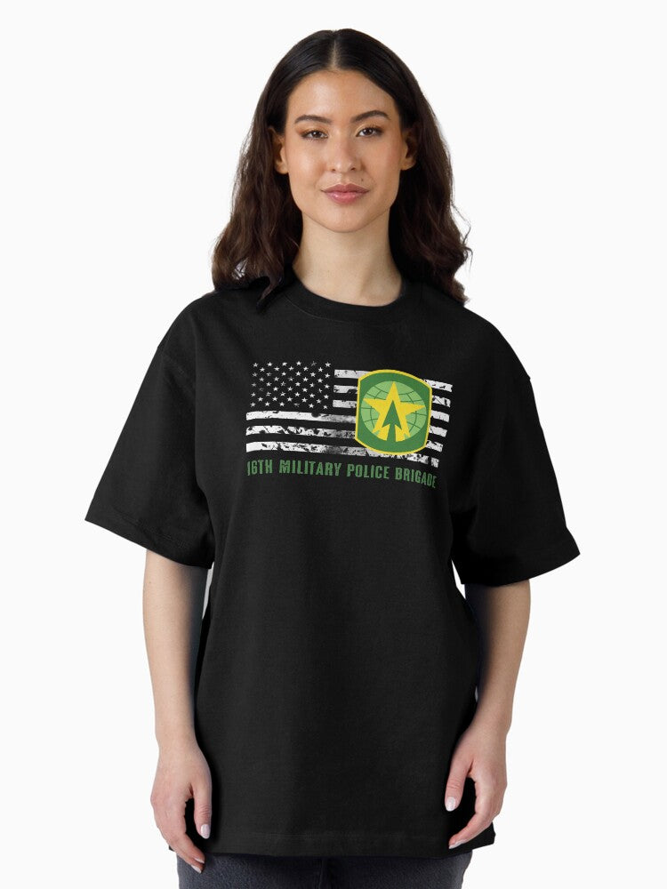 16th Military Police Brigade Oversized T-Shirt