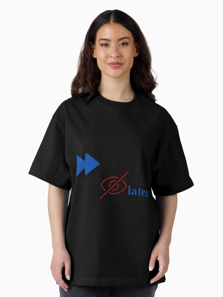 300 awkward blind dates later taylor swift 1989 lyrics Oversized T-Shirt