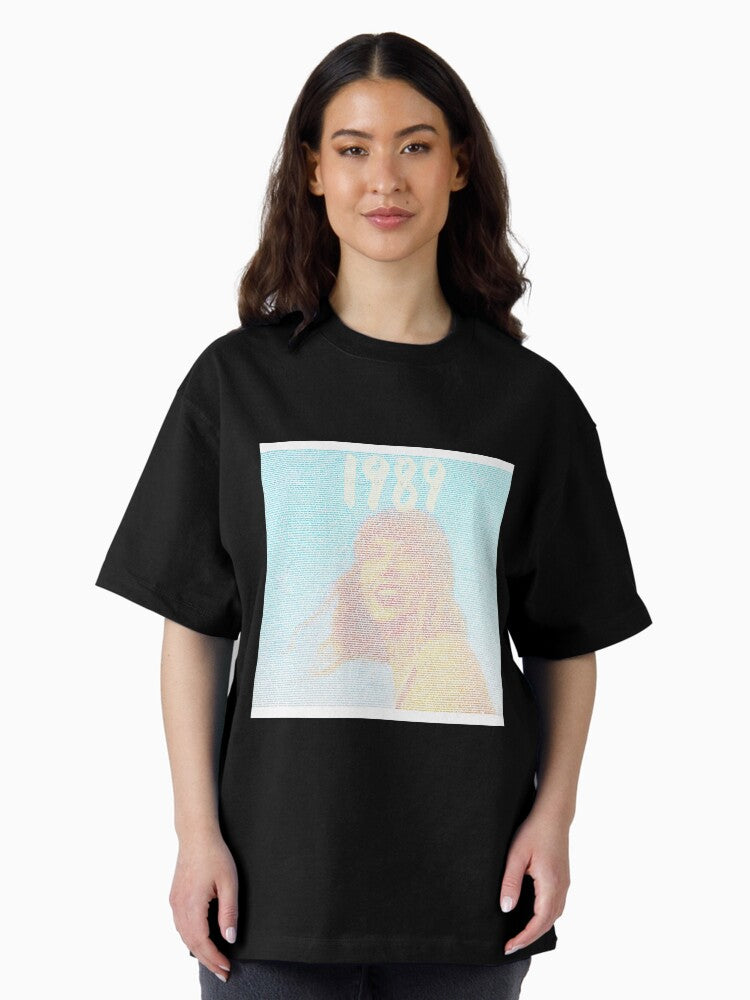 1989 (Taylor's Version) All Lyrics Print Oversized T-Shirt