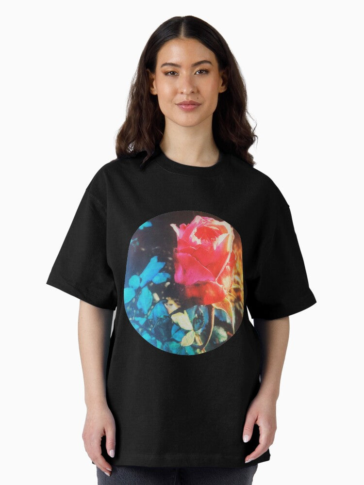 PINK ROSE VINTAGE INDIA Oversized T-Shirt