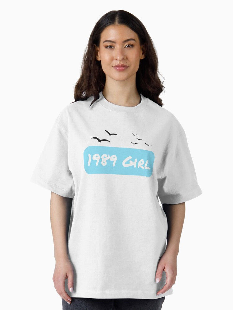 1989 Girl Swiftie Oversized T-Shirt