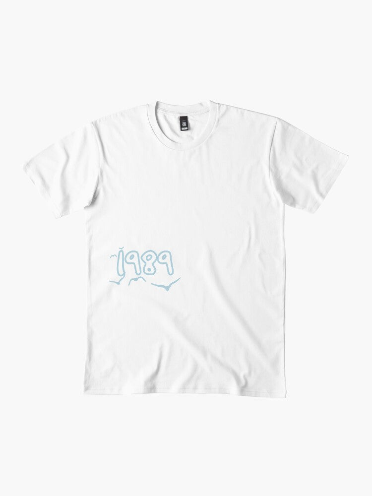 1989 Seagulls Outline (warm blue) Premium T-Shirt