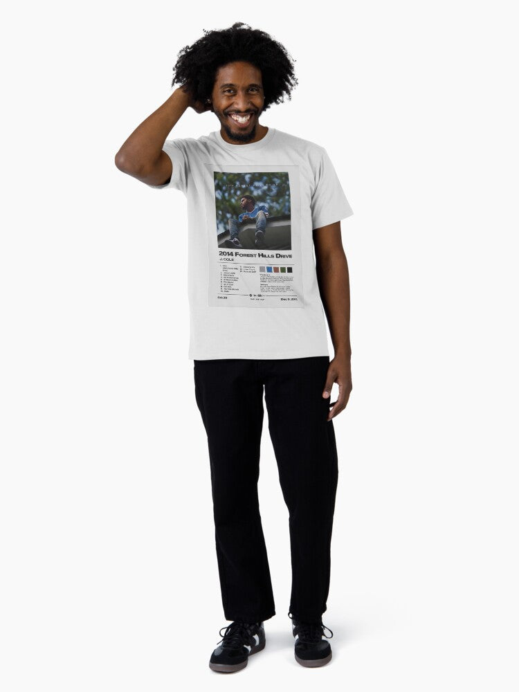 2014 Forest Hills Drive by J.Cole Album Poster Premium T-Shirt