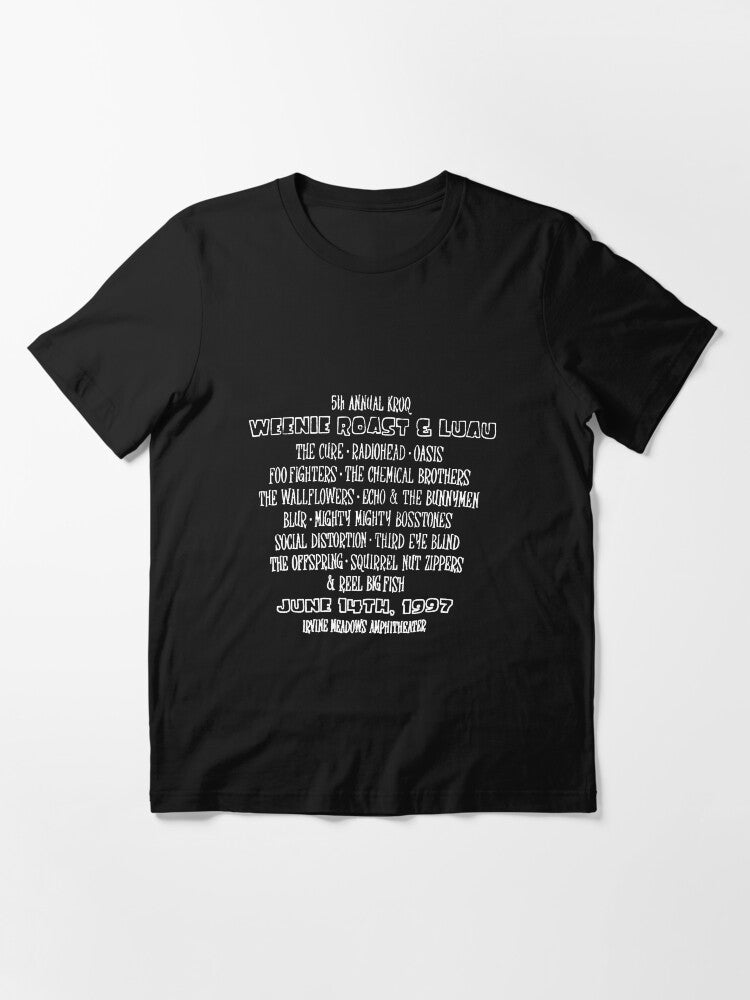 1997 KROQ Weenie Roast & Luau Vintage The Cure + Essential T-Shirt