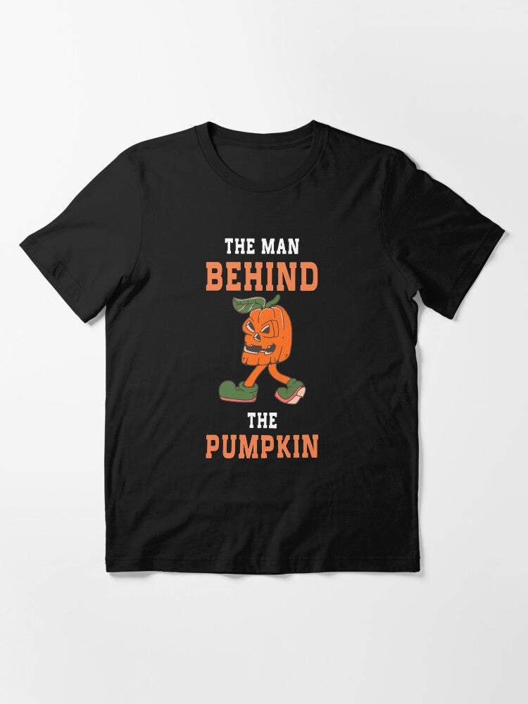 The Man Behind The Pumpkin Funny Essential T-Shirt