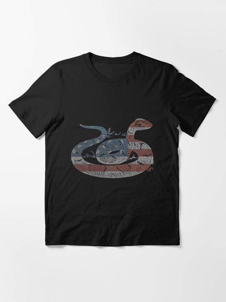 4th of july snake american flag usa Essential T-Shirt