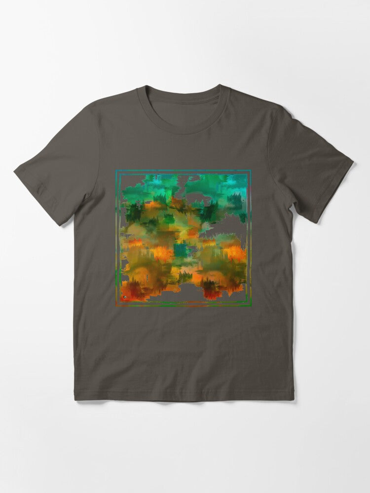"Abstract forest in Autumn" Essential T-Shirt