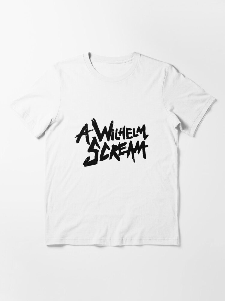 A Wilhelm Scream Black Font Essential T-Shirt