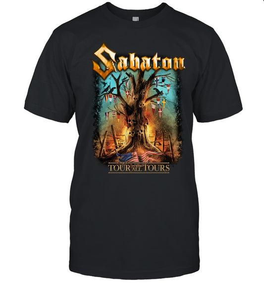 2024 Sabaton The Tour To End All Tours T Shirt