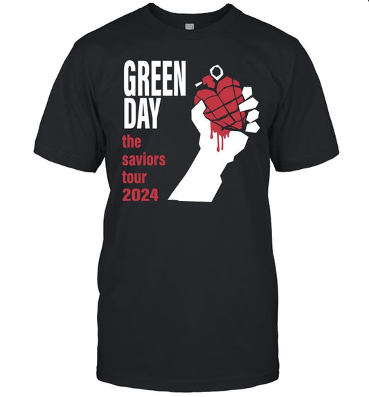 Green Day American Idiot Tour 2024 Hot T Shirt