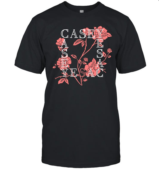 2024 Where I Go When I Am Sleeping Floral Casey The Band T Shirt