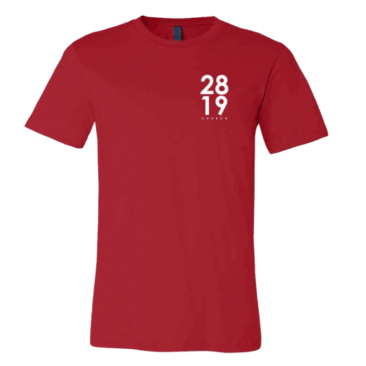 2819 Merch 2819 Church Merchandise Red T-Shirt Gifts For Father's Day From Wife