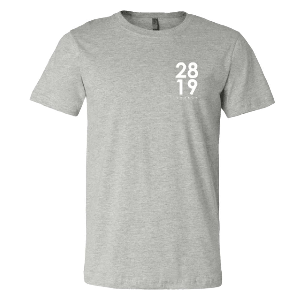 2819 Merch 2819 Church T-Shirt Gray Tee Best Father's Day Gifts For Dad Gift for Dad