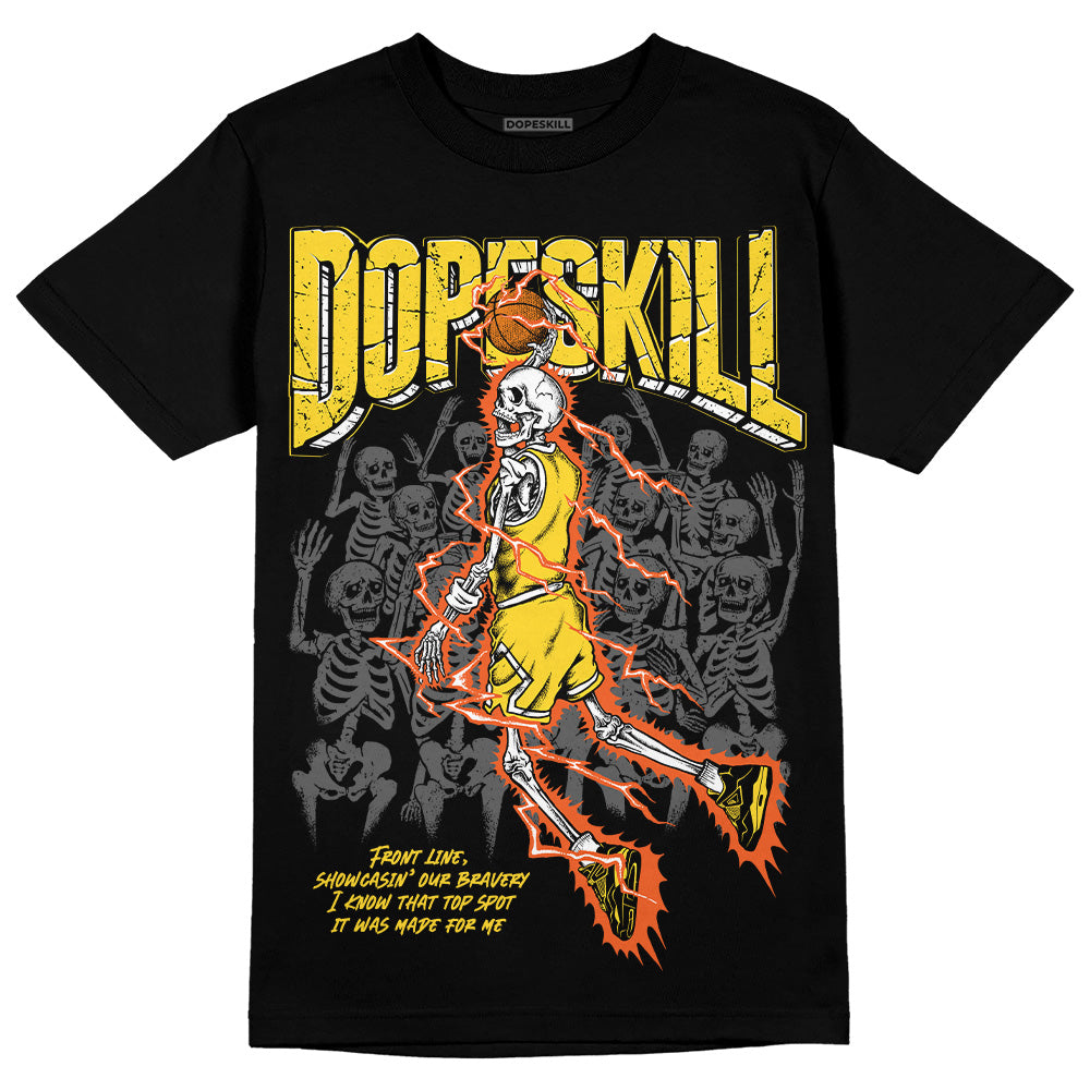 Black Tour Yellow AJ 4 Thunder DopeSkill Unisex T-Shirt Thunder Dunk Graphic