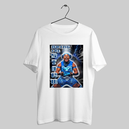 2025 Bring The Storm Kwesi Asante Lightning T Shirt Sweatshirt