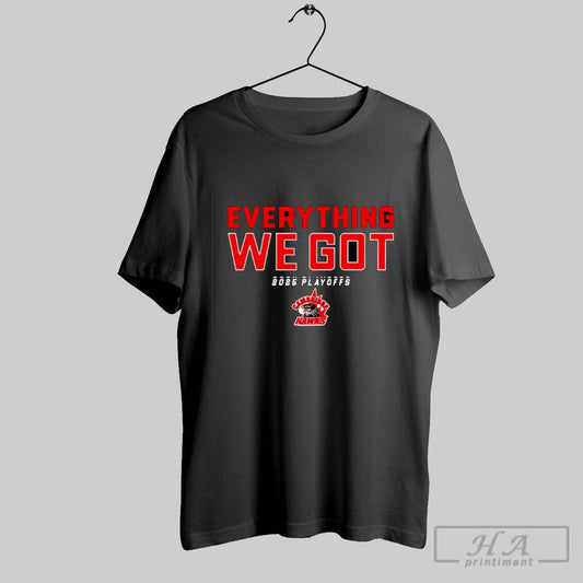 2025 Cambridge Hawks Playoff Everything We Got Shirt