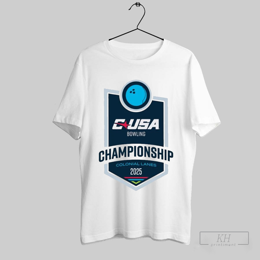2025 Conference Usa Bowling Championship T Shirt T Shirt