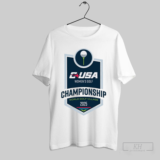 2025 Conference Usa Womens Golf Championship T Shirt T Shirt