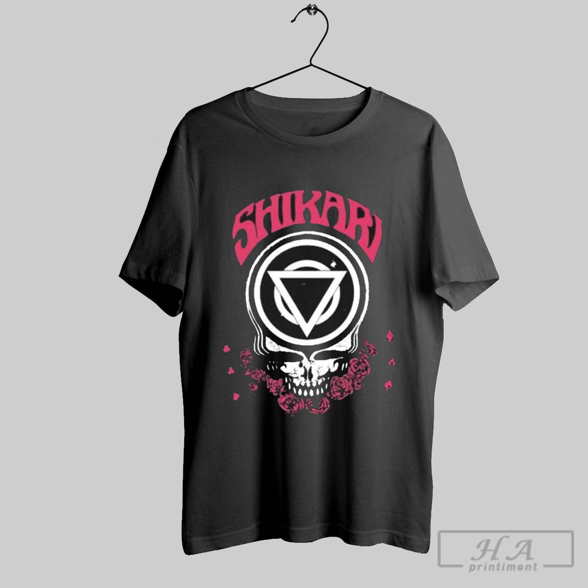 2025 Enter Shikari Skull Ribbed Shirt