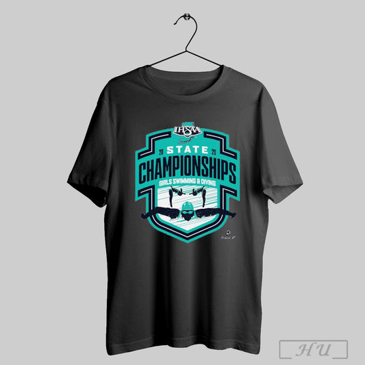 2025 Ihsaa Girls Swimming Diving State Championships Shirt Sweatshirt