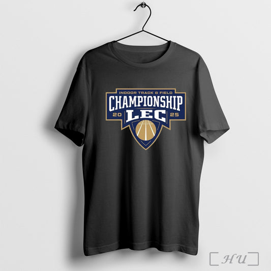 2025 Lec Indoor Track Field Championships Logo T Shirt Sweatshirt