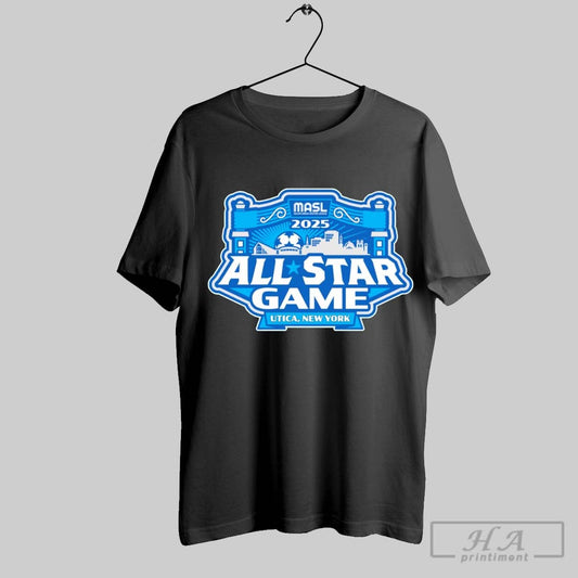 2025 Masl All Star Game Utica New York Logo Shirt