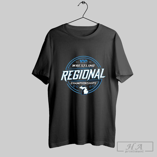 2025 Mhsaa Boys Individual Wrestling Regionals T Shirt