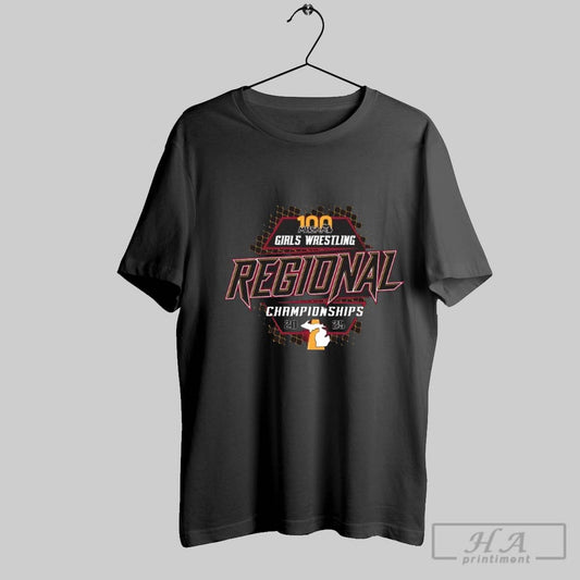 2025 Mhsaa Girls Individual Wrestling Regionals T Shirt