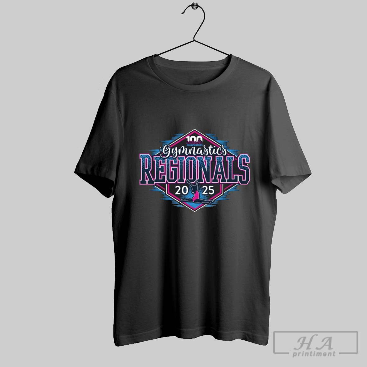 2025 Mhsaa Gymnastics Regionals T Shirt