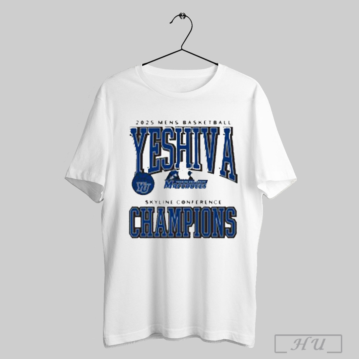 2025 Mens Basketball Yeshiva Macs Skyline Conference Champions T Shirt Sweatshirt