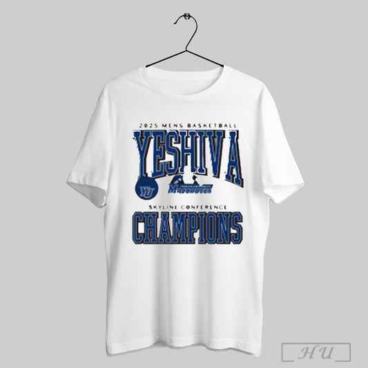2025 Mens Basketball Yeshiva Macs Skyline Conference Champions T Shirt Sweatshirt