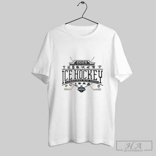 2025 Ncaa Division I Mens Ice Hockey Championship Champions Win Here T Shirt