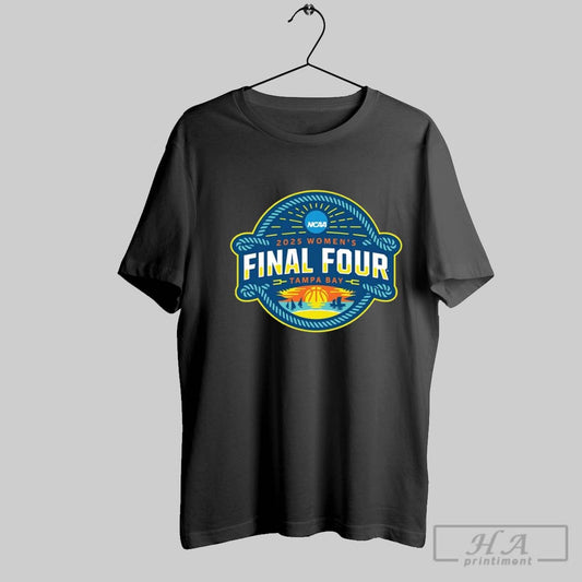 2025 Ncaa Womens Basketball Final Four Tampa Bay Logo T Shirt