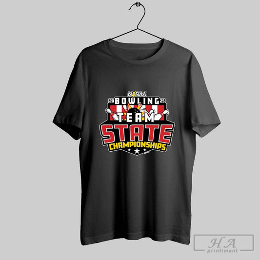2025 Njsiaa Bowling Team State Championships Merch Shirt