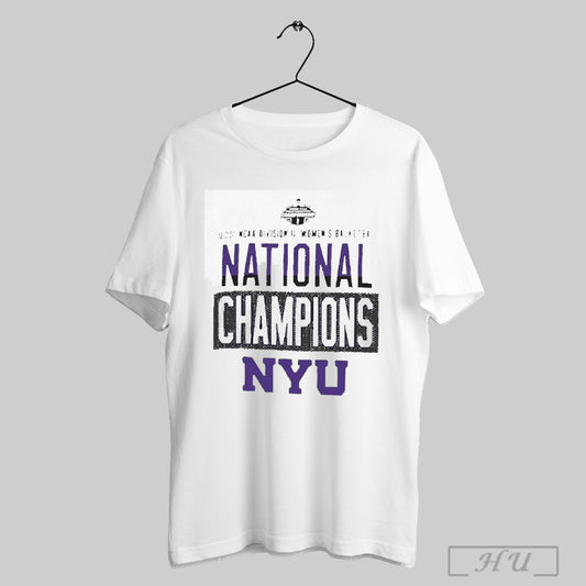 2025 Ncaa Division Iii Womens Basketball National Champions Nyu T Shirt Sweatshirt