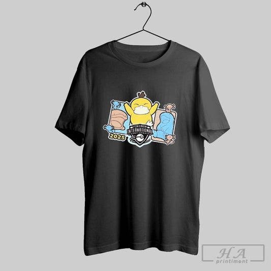 2025 Pokemon Europe International Championships Psyduck T Shirt