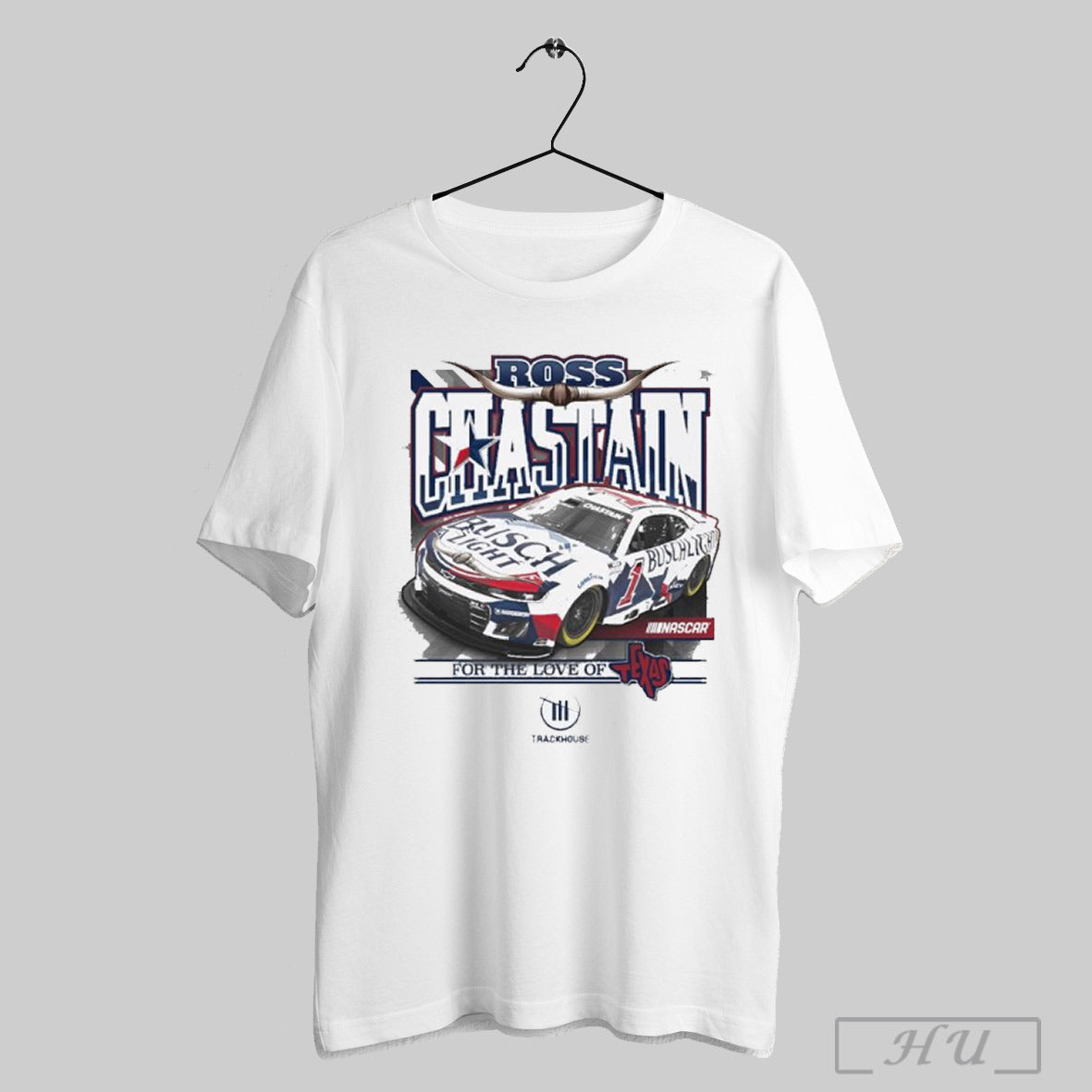 2025 Ross Chastain Busch Light For The Love Of Texas T Shirt Sweatshirt