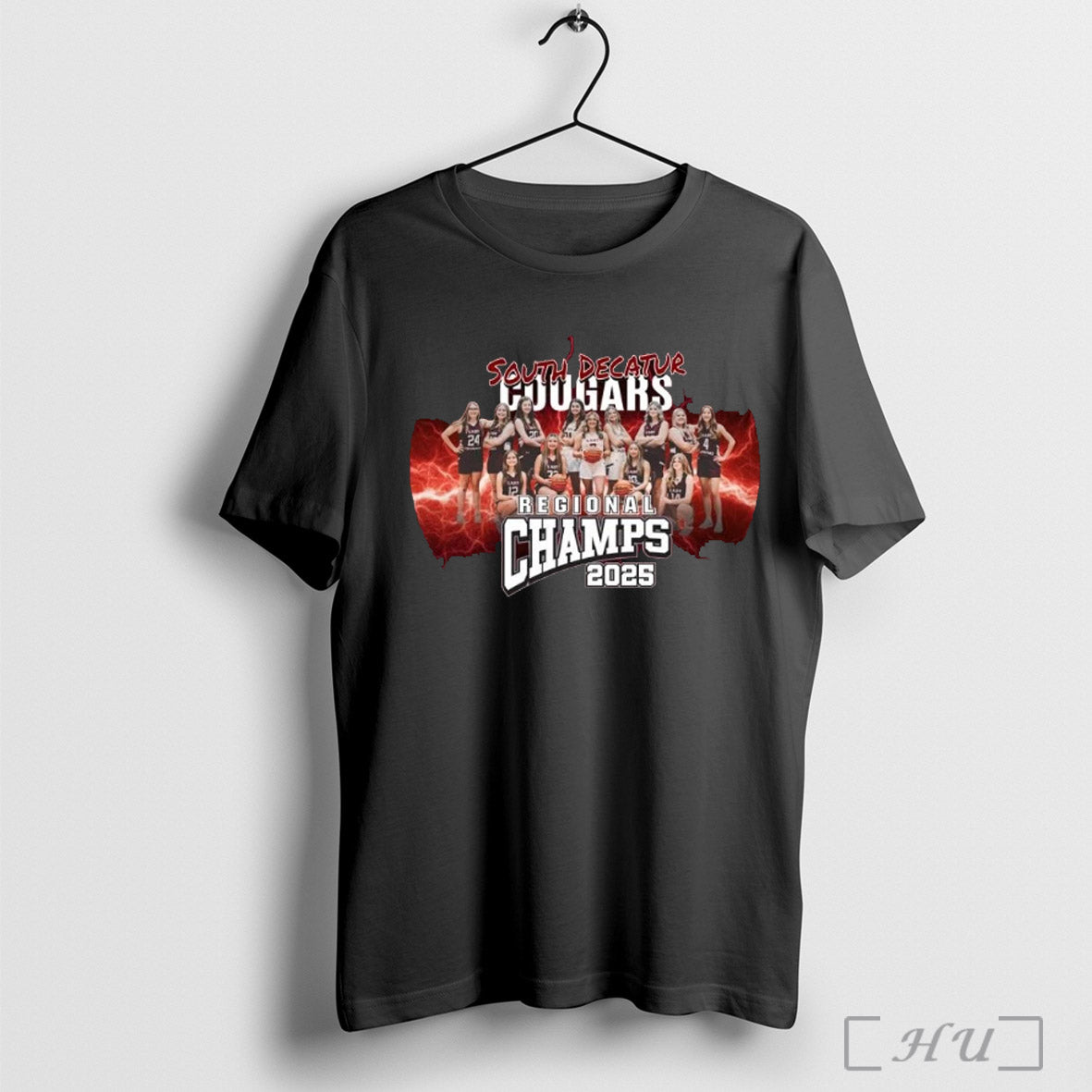 2025 South Decatur Lady Cougars Regional Champions Teams T Shirt Sweatshirt