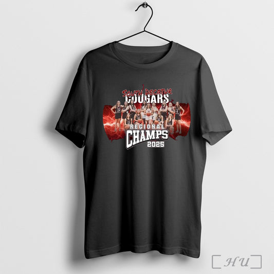 2025 South Decatur Lady Cougars Regional Champions Teams T Shirt Sweatshirt