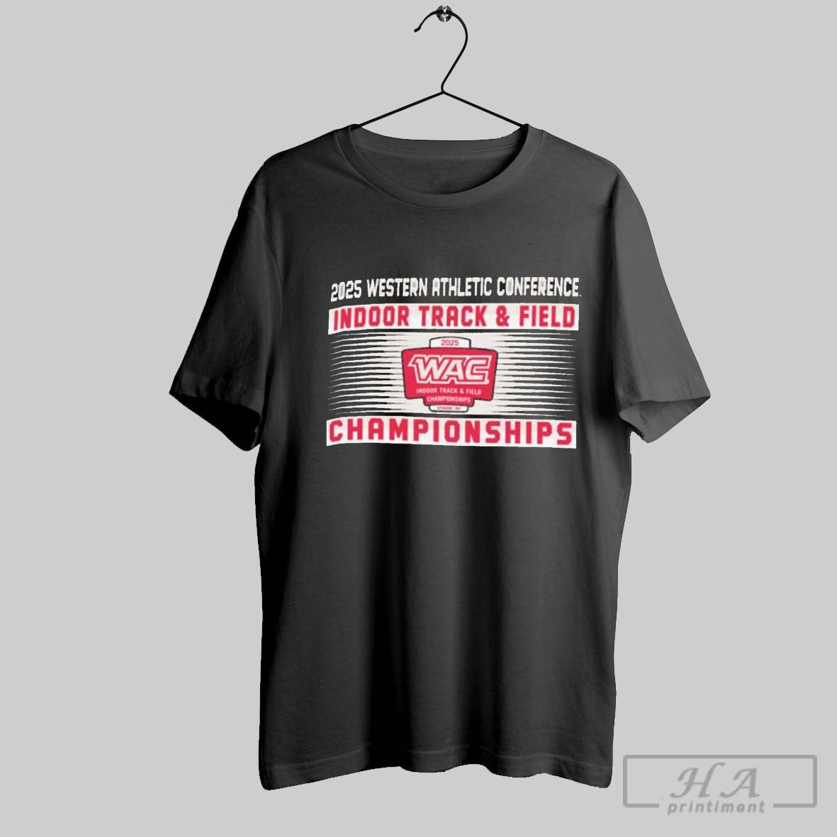 2025 Western Athletic Indoor Track Field Championship T Shirt