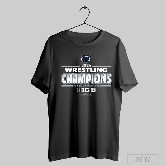 2025 Wrestling Champions Penn State Nittany Lions T Shirt Sweatshirt