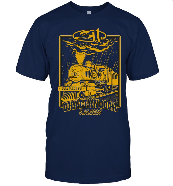 311 May 15 2025 Chattanooga Tennessee Tour T Shirt