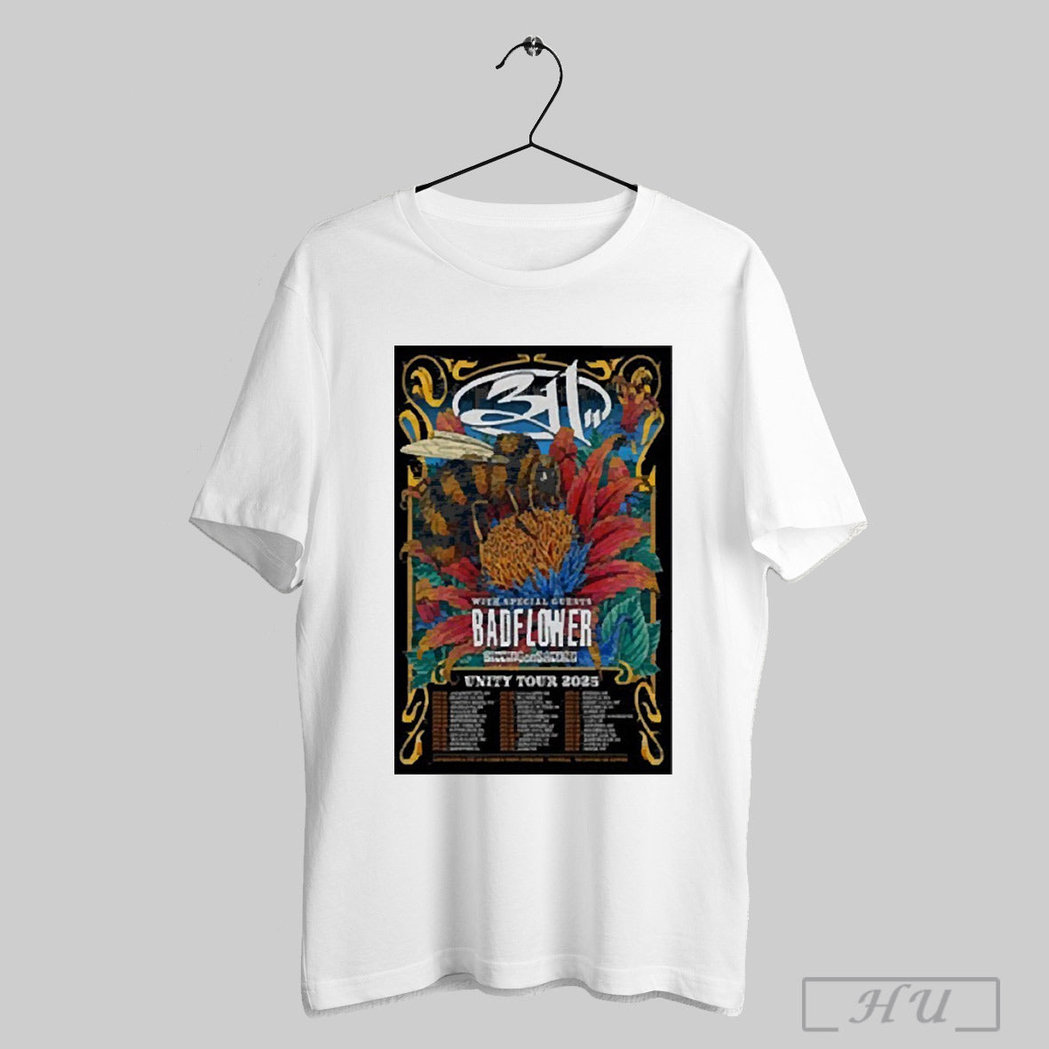 311 Band Unity Tour 2025 Poster T Shirt Sweatshirt