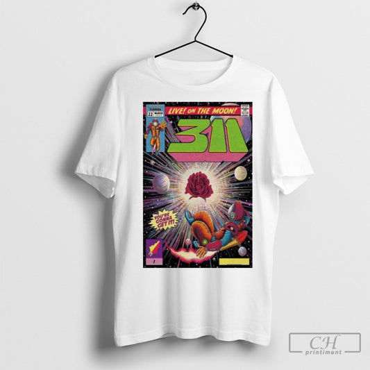 311 Mar 22 2025 At The Moon In Tallahassee Fl Concert Shirt Sweatshirt Poster