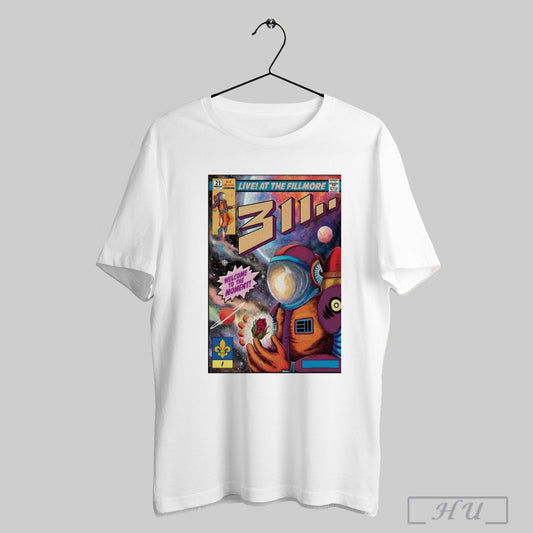 311 The Fillmore New Orleans La Mar 21 2025 Poster T Shirt Sweatshirt