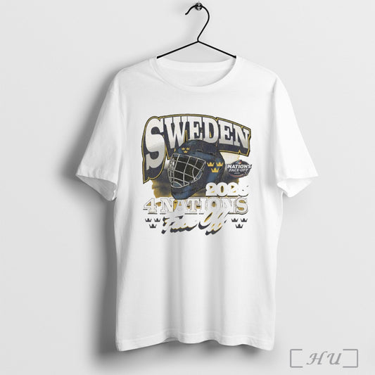 4 Nations Face Off Sweden Event Premier 47 Franklin T Shirt Sweatshirt